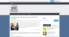 Desktop Screenshot of comunicarepensando.it